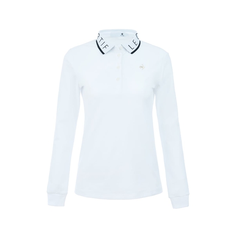 Áo dài tay le coq golf Nữ LG5FLS00LV-WH00