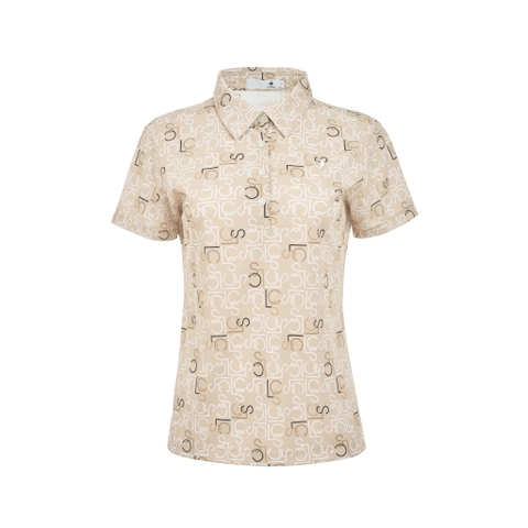 Áo Polo le coq golf Nữ LG6SHS01LV-BG00