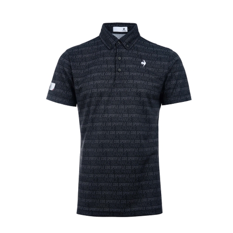 Áo Polo le coq golf Nam LG6SHS03MV-BK00