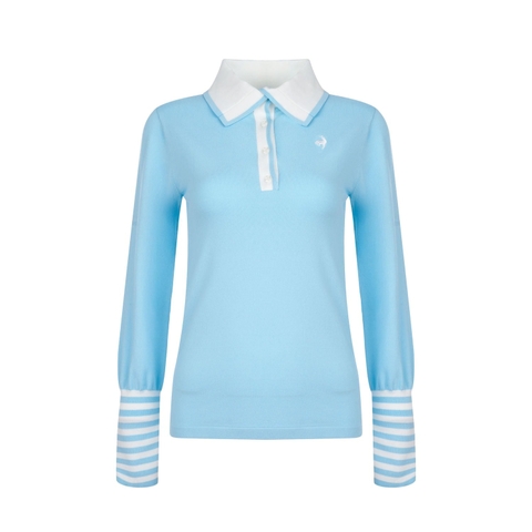 Áo len le coq golf Nữ LG6FSTG1LV-SA00