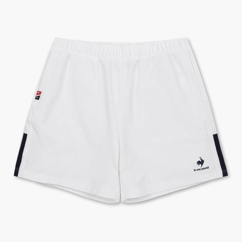 Quần short tennis le coq sportif nam - QO323THP71-WHT0