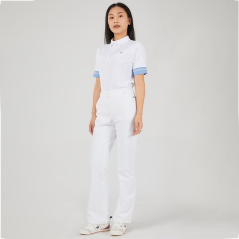 Quần dài le coq golf Nữ GP122LPT32-WHTE