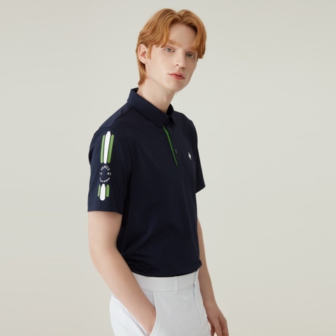 Áo Polo le loq golf Nam - GP221MTS53-NAVY