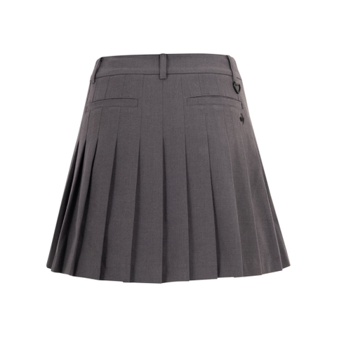 Chân váy le coq golf Nữ  - GP322LSK93-GREY