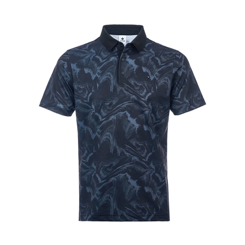 Áo Polo le coq golf Nam GQ221MTS44-BLCK