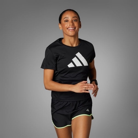 Áo T-shirt RUN IT TEE adidas Nữ IL7227