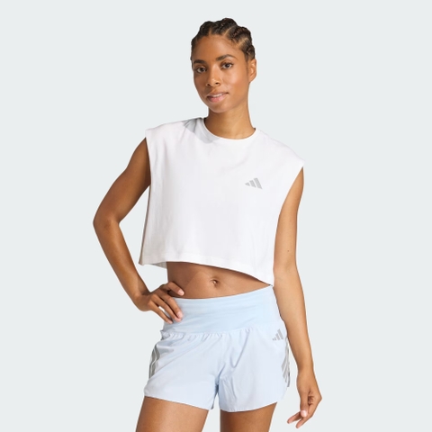 Áo crop top chạy bộ adidas adi365 Essentials Nữ - KA0290