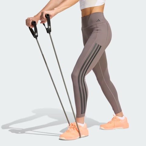 Quần legging tập luyện adidas Optime 3 sọc 7/8 Nữ - KE7530