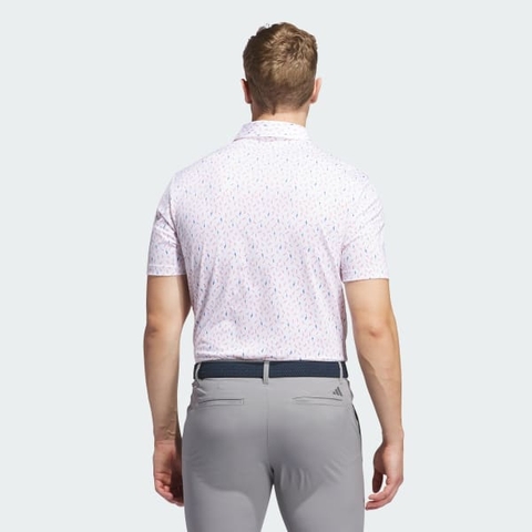 Áo Polo golf adidas hoạ tiết Ultimate365 Nam - IL0553