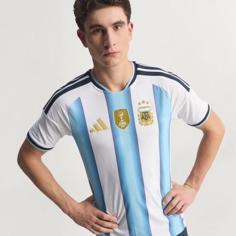 Áo jersey bóng đá adidas Sân nhà Argentina 26 Authetic Nam - JM5897