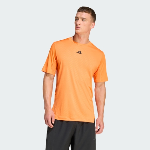 Áo T-shirt tập luyện adidas D4T Primelift 3 sọc Nam - KE9939