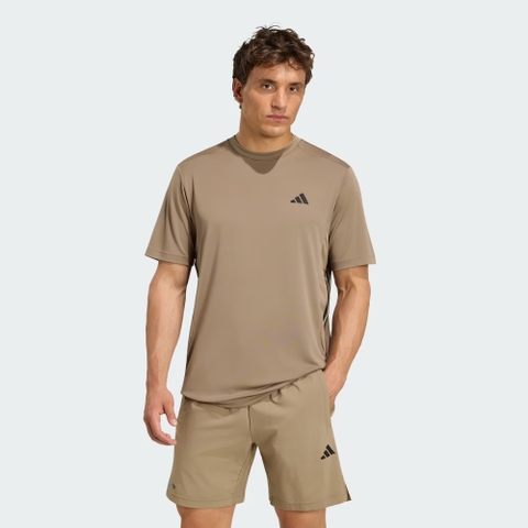 Áo T-shirt tập luyện adidas Tech Essentials 3 gạch Nam - KQ5722