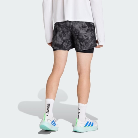 Quần short chạy bộ adidas adi365 Spray Dye 2 trong 1 Nam - KA0315