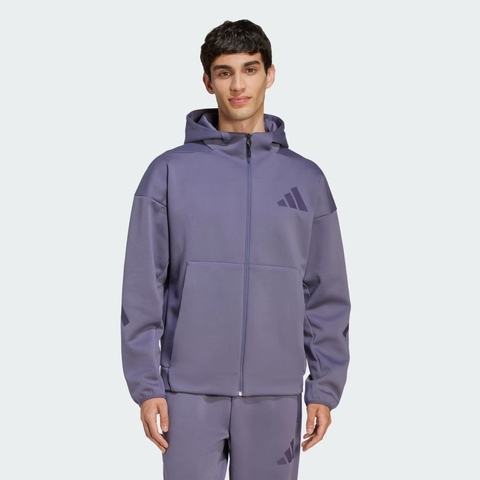 Áo hoodie adidas Z.N.E. khoá kéo Nam - JW4719