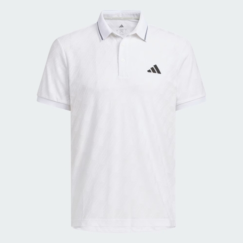 Áo Polo golf adidas Jacquard Nam - JY8231