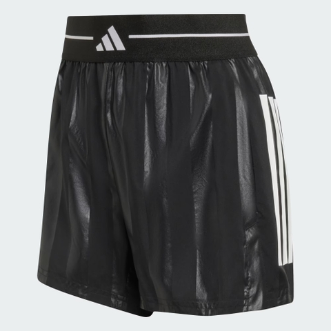 Quần short tập luyện adidas Hyperglam 3 sọc Nữ - KD7025