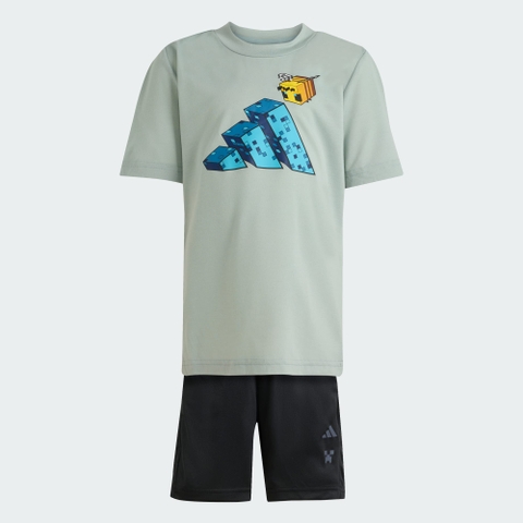 Bộ quần áo trẻ em adidas Minecraft Unisex - KD0978