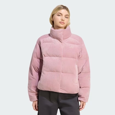 Áo khoác phao adidas Helionic Down Puffer Velour Nữ - KQ8767