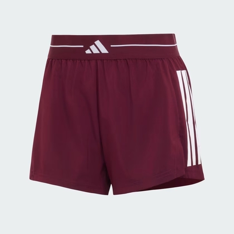 Quần short tập luyện adidas Hyperglam 3 gạch Nữ - KQ5808