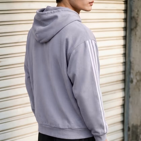 Áo hoodie adidas Kit 3 gạch Nam - KW2396