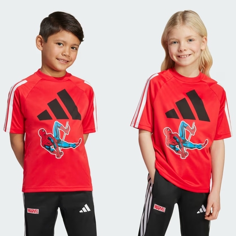 Áo T-shirt trẻ em adidas Marvel Spider-Man Unisex - JM0832