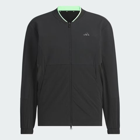 Áo khoác gió golf adidas Windproof khoá kéo Nam - JM9545