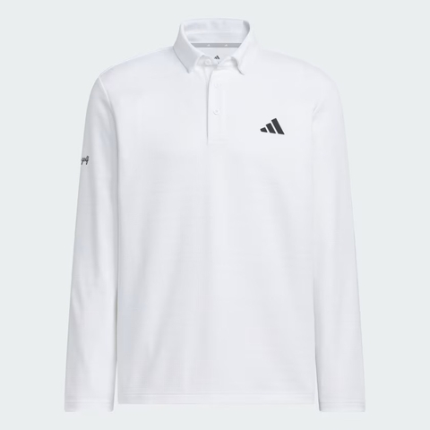 Áo Polo dài tay golf adidas Monogram Nam - JL7946
