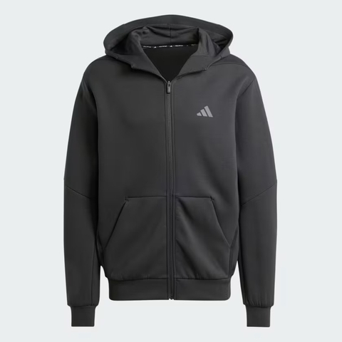 Áo hoodie tập luyện adidas Designed for Training khoá kéo Nam - IY1131