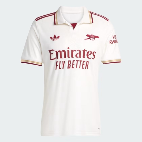 Áo Polo bóng đá adidas Arsenal 25/26 Third Nam - JI9556