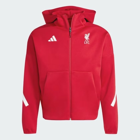 Áo hoodie bóng đá adidas Liverpool FC Z.N.E. Nam - JW5484