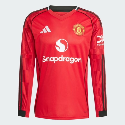 Áo jersey dài tay bóng đá adidas Sân nhà Manchester United 25/26 Nam - JP3037