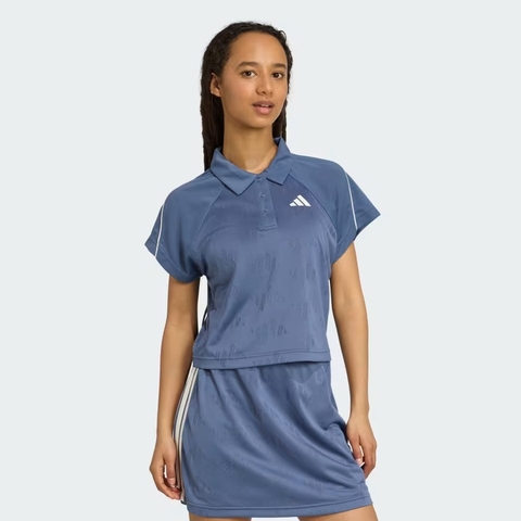 Áo Polo adidas Stadium Tennis 3 sọc Nữ - JY3422