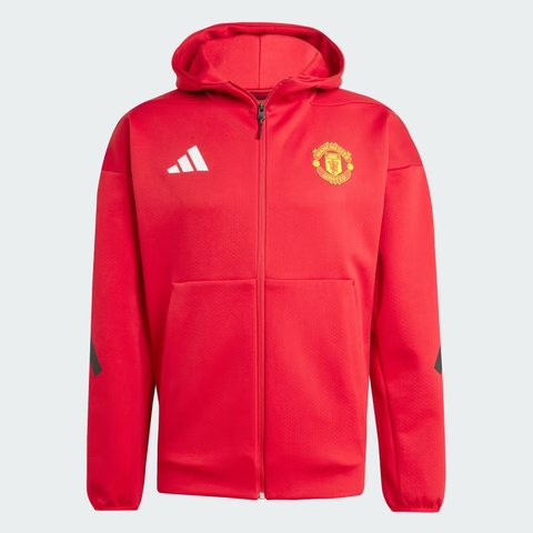 Áo hoodie bóng đá adidas Z.N.E. Manchester United Anthem Nam - JN2901