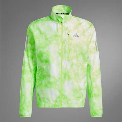 Áo gió chạy bộ adidas Own the Run Allover Print Nam - IL4797