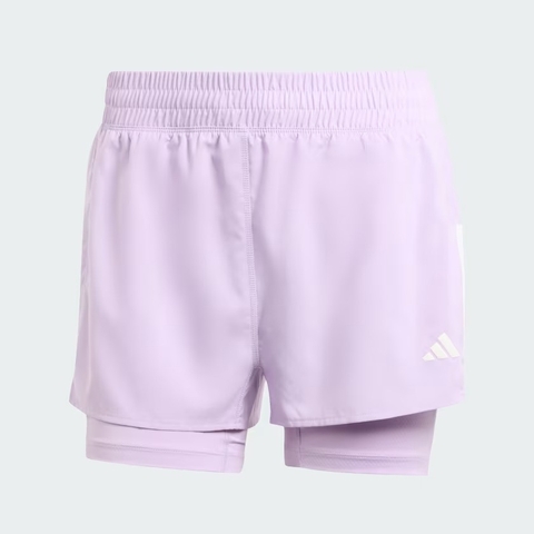Quần short chạy bộ adidas Climacool Own the Run 2 trong 1 Nữ - JW9693