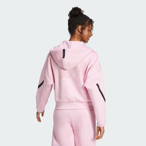 Áo hoodie adidas Z.N.E. khoá kéo Nữ - JC5393