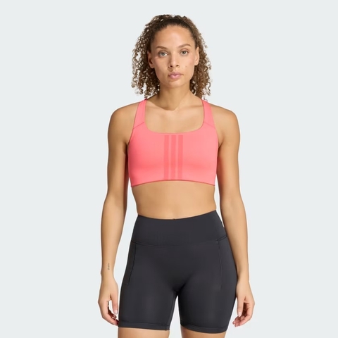 Áo bra tập luyện adidas Optime 3 gạch Medium-Support Nữ - KV6991