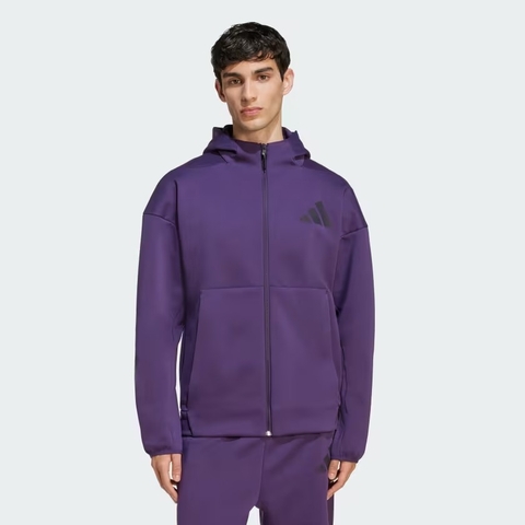 Áo hoodie adidas Z.N.E. khoá kéo Nam - KB7124