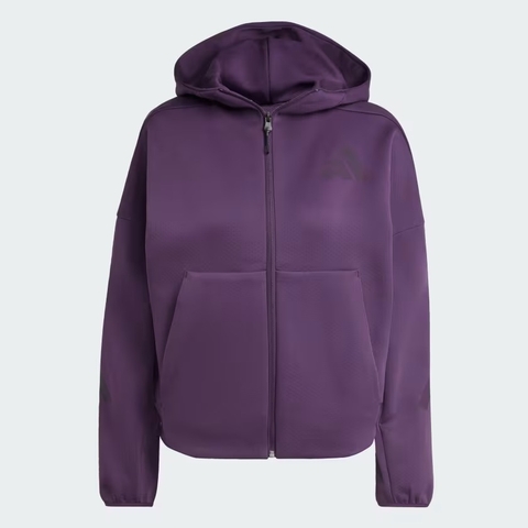 Áo hoodie adidas Z.N.E. khoá kéo Nữ - KC4569