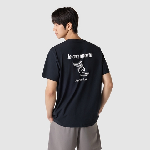 Áo T-shirt le coq sportif Nam QR223ERS55-BLK0
