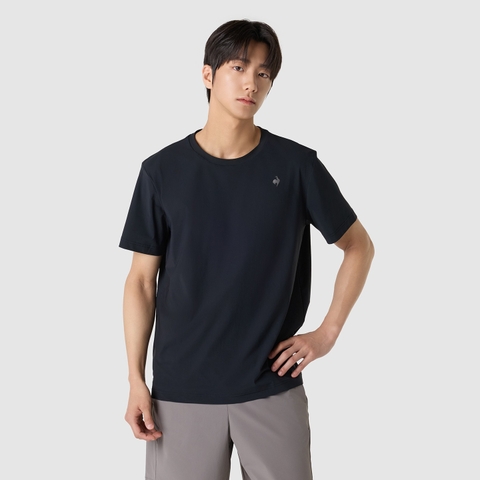 Áo T-shirt le coq sportif Nam QR223ERS55-BLK0