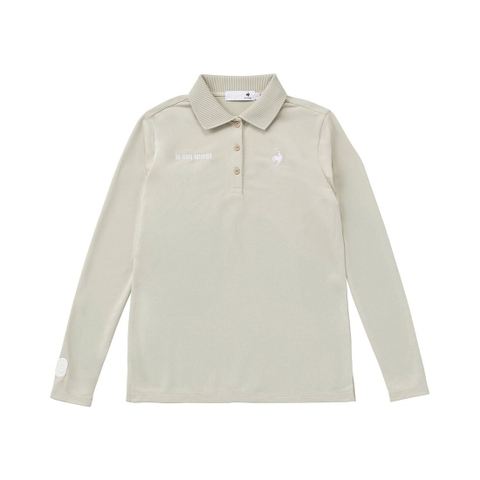 Áo Polo dài tay le coq golf Nữ LG5SLS01LV-BG00