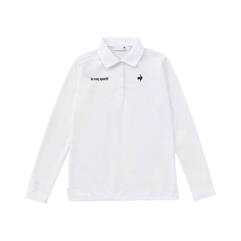 Áo Polo dài tay le coq golf Nữ LG5SLS01LV-WH00