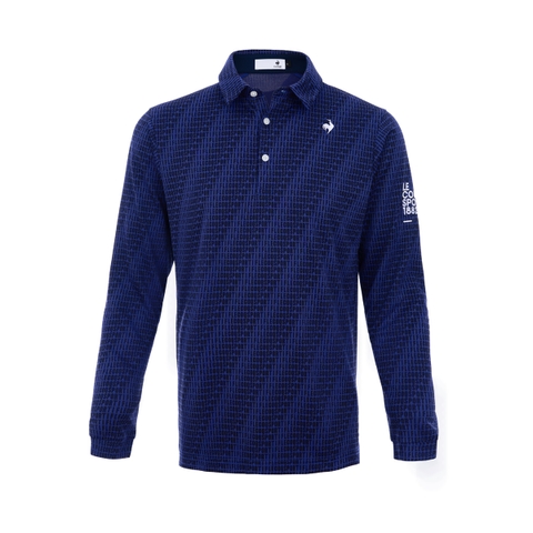 Áo dài tay le coq golf Nam LG5FLS04MV-BL00