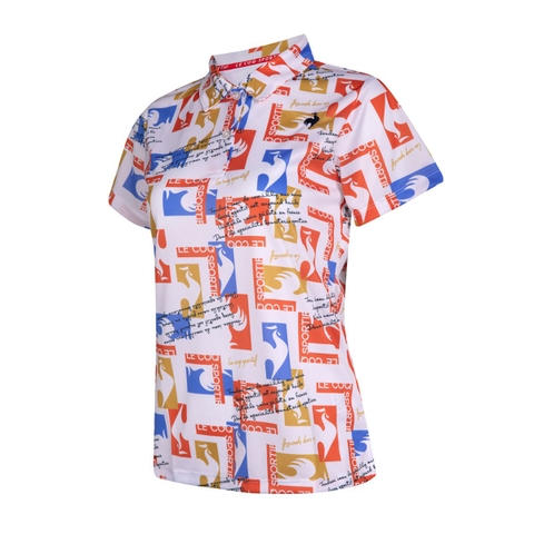 Áo Polo Nữ le coq golf LG4FHS02LV-OR00