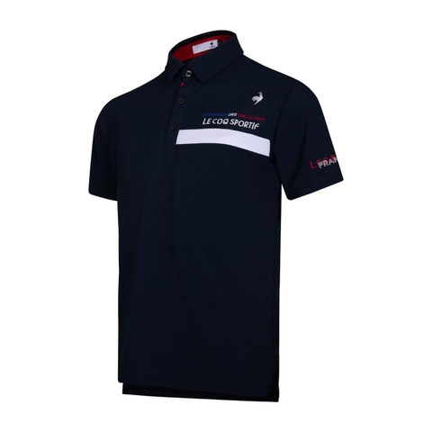 Áo Polo Nam le coq golf LG4FHS02MV-NV00