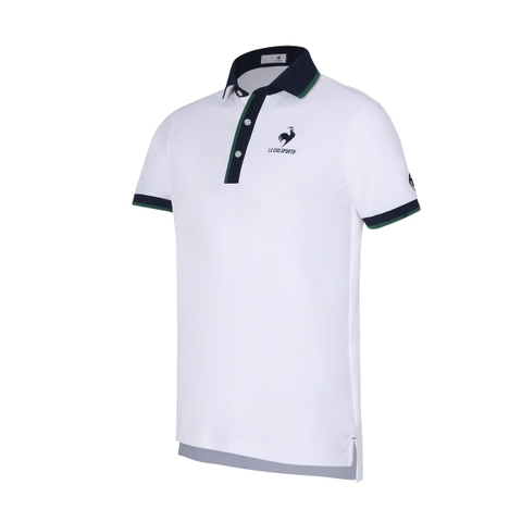 Áo Polo le coq golf Nam LG4FHS09MV-WH01