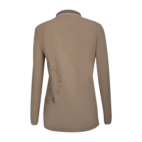 Áo Polo dài tay le coq golf Nữ LG4FLS00LV-BG00