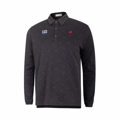 Áo Polo dài tay le coq golf Nam - LG4FLS03MV-BK00