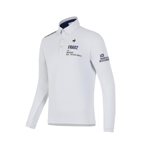 Áo dài tay le coq golf Nam LG4FLS05MV-WH00